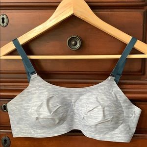 Knix Evolution Reversible Bra Beige/Grey Heather 2